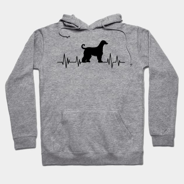 greyhound dog Heartbeat dog Heartbeat greyhound dog Silhouette Hoodie by mezy